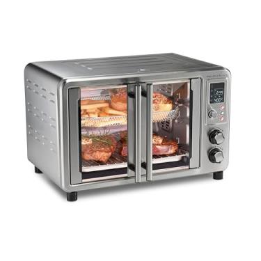Imagem de Hamilton Beach Combo de forno de fritadeira digital 6 em 1 XL Sure-Crisp