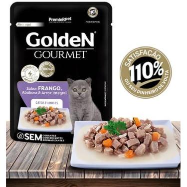 Imagem de Ração Úmida PremieRPet Golden Gourmet Frango, Abóbora e Arroz Integral