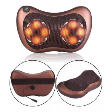 Imagem de Almofada Massageadora Shiatsu Car E Home Infravermelho - MARKELK 