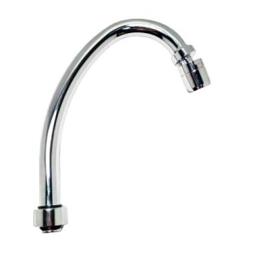 Imagem de Bica Reposição Curta Para Misturador Torneira Cozinha Fabrimar Cromada