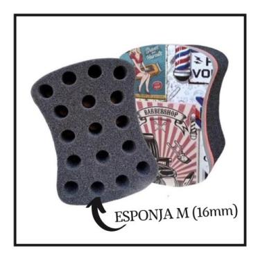 Imagem de Esponja Nudred Premium Tamanho M 16mm Original Pro - Barber Click