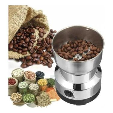 Imagem de Moedor Café Elétrico Inox 150W - Ajuste de Moagem - Sweet Home
