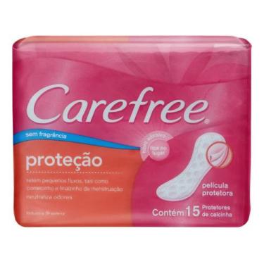 Imagem de Kit c/ 4 Protetor Diario Carefree Pacote 15 Unidades