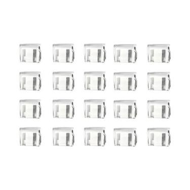 Imagem de Trava De Janela Deslizante Reforçada De 6 Peças Com Clipes De Fixação 