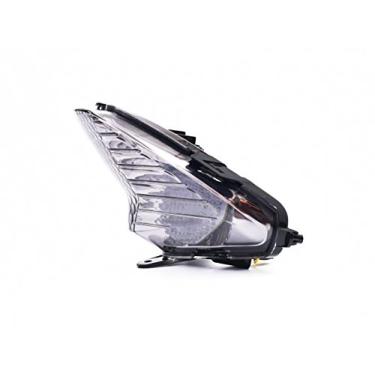 Imagem de Lente fumê luzes traseiras de LED para motocicleta, luz traseira de freio com indicadores de luz de seta integrados para Honda 11-13 CBR250R