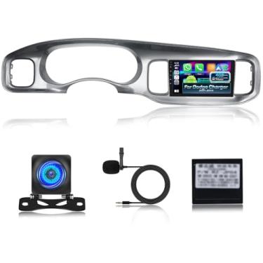 Imagem de [Qualcomm 8 Core 4+64G] Rádio automotivo para Dodge Charger 2011-2014 – Carplay sem fio e Android Auto – Tela sensível ao toque 1280 x 720 IPS Android 15 estéreo para carro – DSP/GPS/WiFi/SWC + câmera