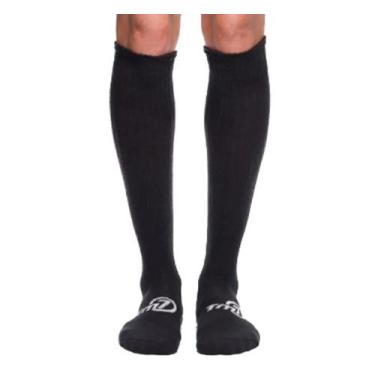 Imagem de Meia Pro Attack Cano Longo TM7 Preta, G, Preto