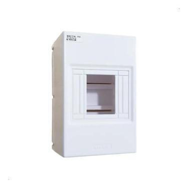 Imagem de 2X Caixa De Distribuição Para 4 Disjuntores Din Sobrepor Ste