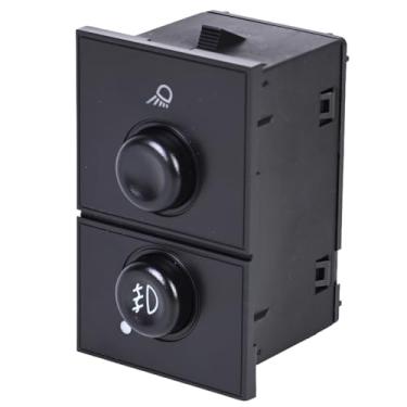 Imagem de Fog Light Switch and Cargo Lamp Switch - Compatible with 2003-2006 Chevy Silverado 1500 2500 3500 GMC Sierra 1500 2500 3500 Cadillac Escalade - Replaces 15143597 15076588