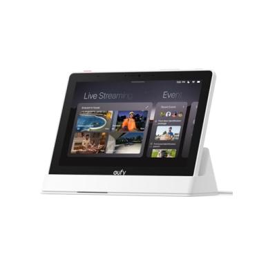 Imagem de eufy Security Eufy Smart Display E10, Smart Home Hub, painel de controle de 8 polegadas, dispositivos compatíveis, quatro visualizações em uma tela, alertas instantâneos de porta, relatórios diários