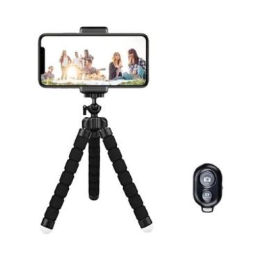 Imagem de Suporte Universal Mini Tripé Octopus Monopé Para Celular, Câmera E Web