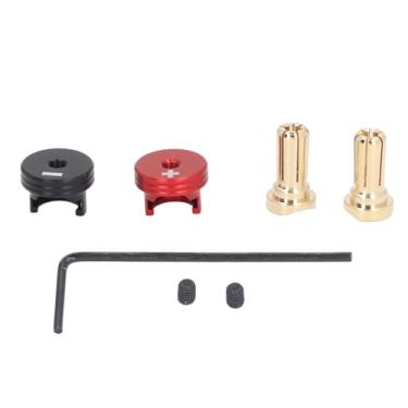 Imagem de Rc Dissipador de Calor Banana Plug Conector Rc Carro Plug 2pcs Rc Dissipador de Calor Banana Plug para 1/10 Escala Fora de Estrada Carro Caminhão Rastreador Carro (5mm)