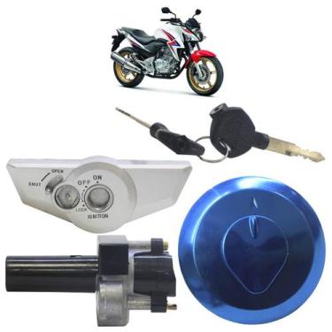 Imagem de Conjunto Trava CB 300R Flex 2009 2010 2011 2012 2013 2014 2015 - Autom