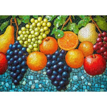 Imagem de Quebra-cabeça Bgraamiens Mosaic Fruits 1000 peças para adultos