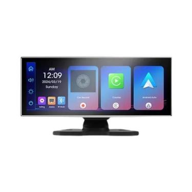 Imagem de Câmera Veicular Sem Fio De 11,26 Polegadas Com CarPlay E Android Auto,