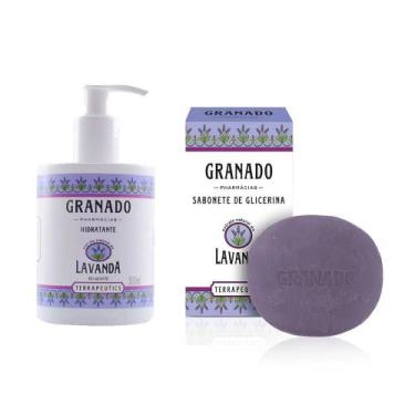 Imagem de Kit Hidratante Granado Terrapeutics Lavanda 300ml + Sabonete Glicerina