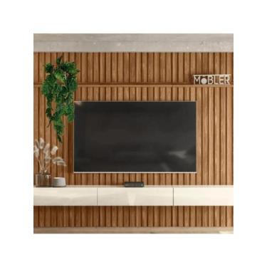 Imagem de Planta Caída Prateleira Pendente Costela de Adão Artificial C/ Vaso Es