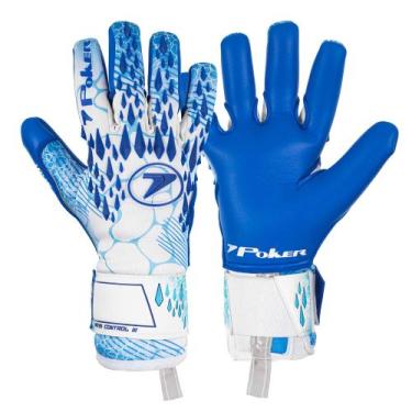 Imagem de Luva de Goleiro Profissional+ Poker Water Control III, Br, Cel, 10