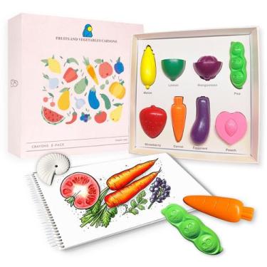 Imagem de Conjunto de lápis de cor infantil R&dLanci, 8 unidades e laváveis não 