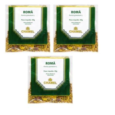 Imagem de Chá De Romã Selecionado Kit 3 Pacotes Chamel