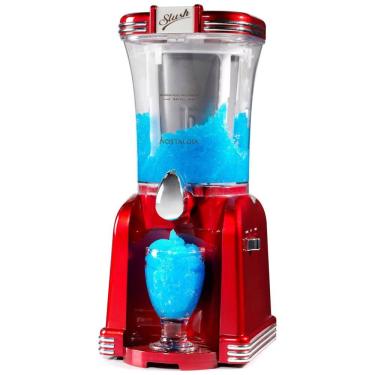 Imagem de Máquina de Frozen e Margarita Nostalgia para Casa 946ml - Máquina de Slushy com Bico de Aço Inox, Fácil Limpeza e Isolação Dupla Retrô