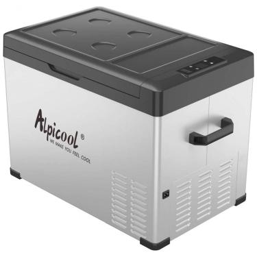 Imagem de Geladeira Portátil para Carro e Uso Externo, 40L 12 24 V DC e 100 240 V AC, Alpicool C4...