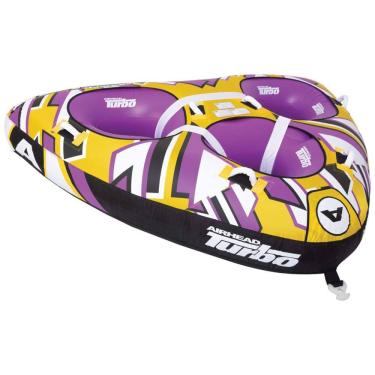 Imagem de Boia Rebocável Inflável Para 3 Pessoas, Resistente, Roxa, AIRHEAD, Violeta