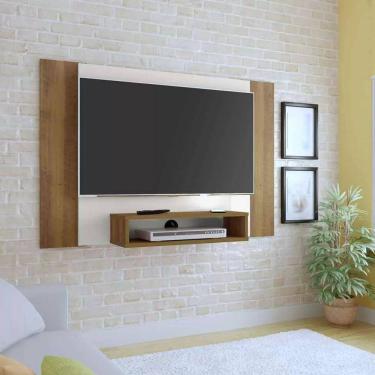 Imagem de Painel Para TV até 40 Polegadas 1 Nicho Cine Pinho com OffWhite - Artely