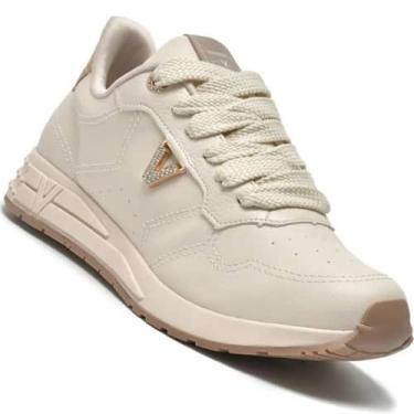 Imagem de Tenis Via Marte 286-001 Feminino, Bege, 37