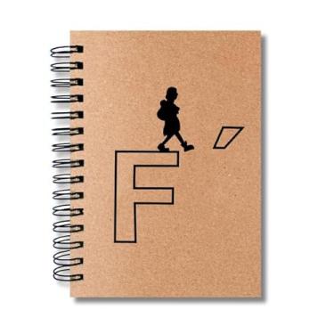 Imagem de Caderno Sem Pautas Capa Dura 200 Fls 400 Pág A5 Caminhar Fé