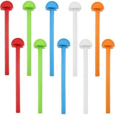 Imagem de Suportes universais para poleiros para pneus, Bastão de suporte de plástico para tentilhão, canário, periquito, periquito, descanso de pata de canto de gaiola de calopsitas ." (10 peças)