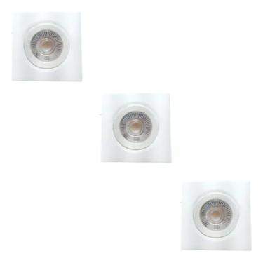 Imagem de Kit 03 Spot Led Dicroica Nl-05q 5w 400lm 3000k Branco Quente