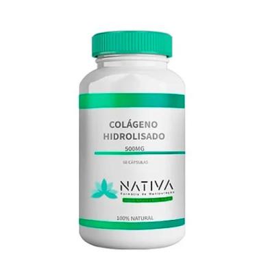 Imagem de Colágeno Hidrolisado Em Cápsulas Para Cabelo Pele E Ossos 90 Cápsulas 