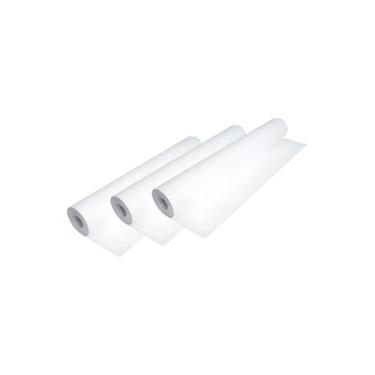 Imagem de Kit 3 Lençol Descartável p/ Maca Hospitalar Papel 70cm x 50m - White P