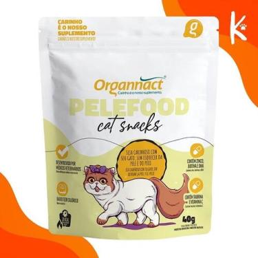 Imagem de Suplemento Pelefood Cat Snacks para Gatos 40g - Organnact