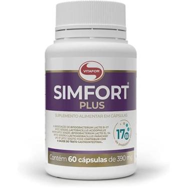 Imagem de Vitafor Simfort Plus - 60 Cápsulas, Cor: Branco