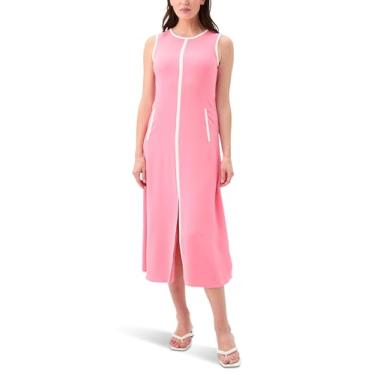 Imagem de Trina Turk Vestido feminino Magnifique, Eden Roc Rose, M
