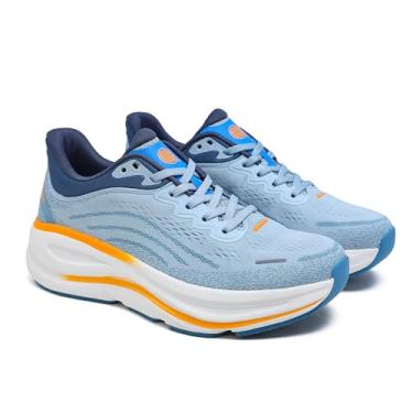 Imagem de Future Planet Tênis de corrida masculino Orbit 1 Performance Comfort Road, Azul frost/branco, 42