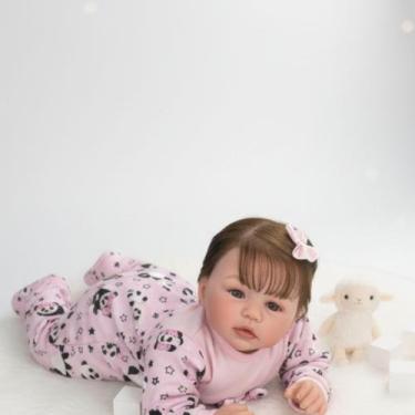 Imagem de Bebê Reborn Menina Real Silicone, Toma Banho - Mundo Azul E Rosa