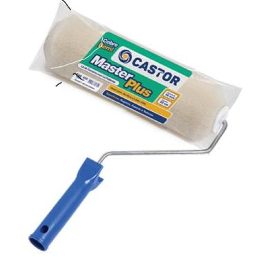 Imagem de Rolo Pintura Castor Master Plus 22mmx23cm com Cabo