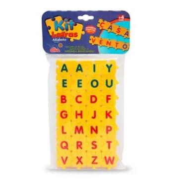 Imagem de Kit letras alfabeto - elka - 840