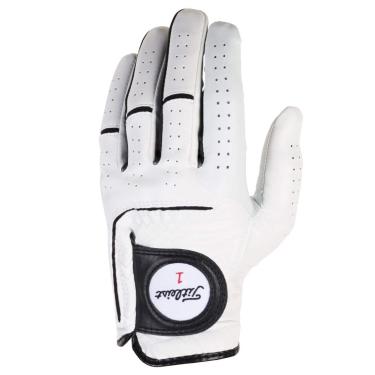 Imagem de Luva de golfe masculina Titleist Players Flex, Pérola, Pérola, Cadet Medium/Large