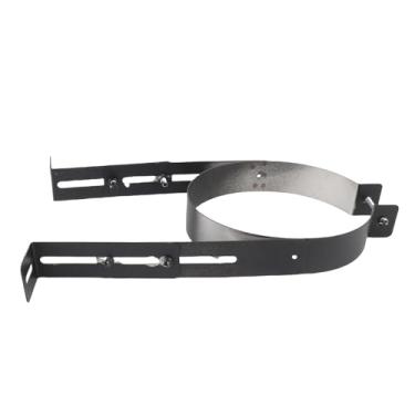 Imagem de Tnfeeon Suporta Com Segurança Tubos de chaminé, Suporte de Aço Inoxidável Ajustável para Tubos de 15 Cm de Diâmetro, Design de Montagem Versátil para Fogões a Lenha e Lareiras, Aço Inoxidável de