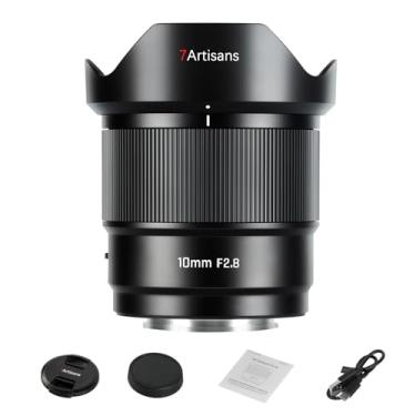 Imagem de 7Artisans AF 10 mm F2.8 APS-C Lente de foco automático para Sony E, lente grande angular compatível com câmeras sem espelho Sony E Mount A7 A7II A7III A7R A7RII A7RII A7RIII A7RIV A7S A7SII A7SIII A9