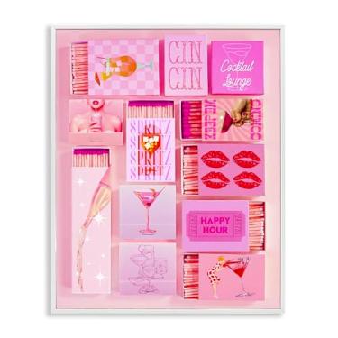 Imagem de Stupell Industries Arte giclée emoldurada em preto feminino glamouroso, design de Lil' Rue, 35,5 x 28,5 cm