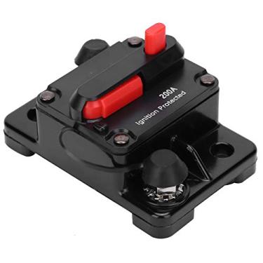 Imagem de Disjuntor de Cobre à Prova D'água Suporte de Fusível de Reinicialização Automática DC12-42V (200A)