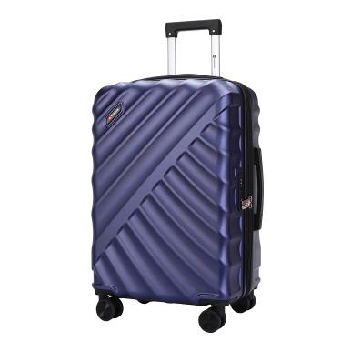 Imagem de Mala Travelux Pilatus Grande 32 Kg Azul - Expansível e Cadeado TSA