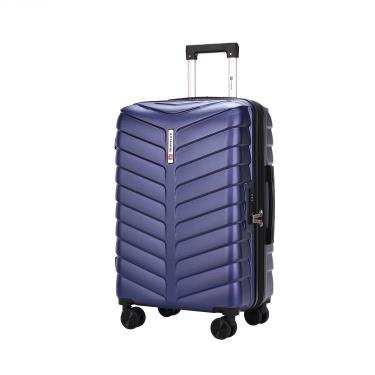 Imagem de Mala Travelux Titlis Pequena 10 Kg Azul - Expansível e Cadeado TSA