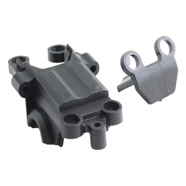 Imagem de Esquirla Conjunto de tampa da caixa de engrenagens dianteira para carrinho de controle remoto, kit de peças de reposição para caminhões e crawlers