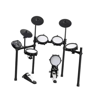 Imagem de Conjunto De Instrumentos Musicais De Bateria Eletrônica Profissional, 5 Tambores E 3 Pratos, Instrumento De Percussão bateria eletrônica para iniciantes